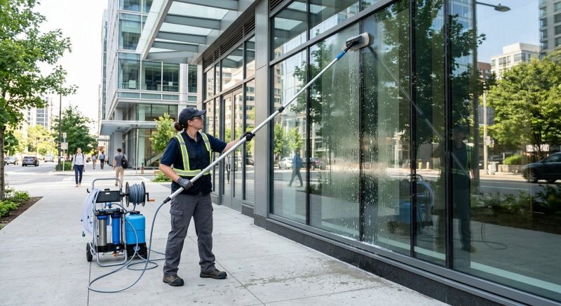 Commercial Window Cleaning in Mobile, AL