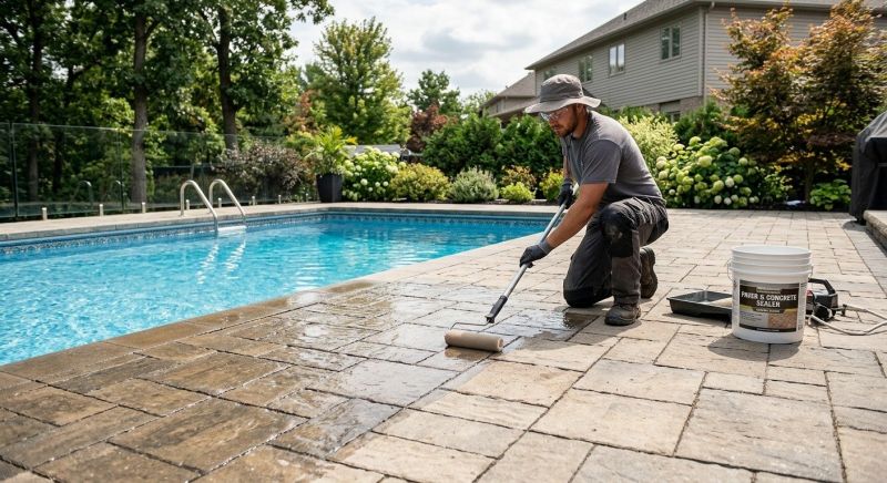 Courtyard Sealing in Redmond, WA