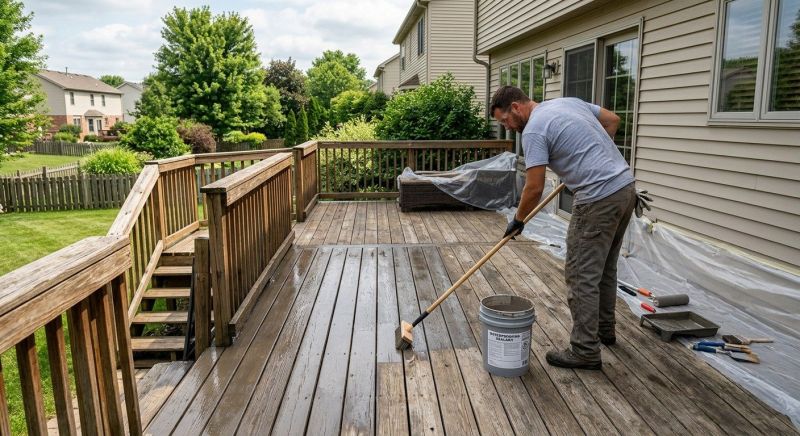 Deck Sealing in Renton, WA