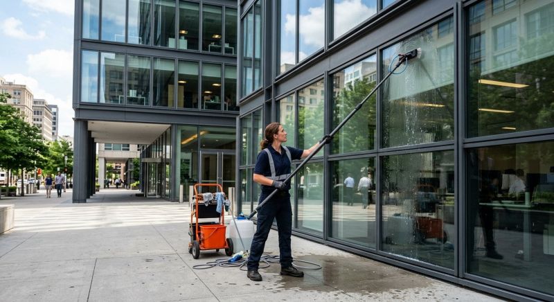 Office Building Window Washing in Baltimore, MD