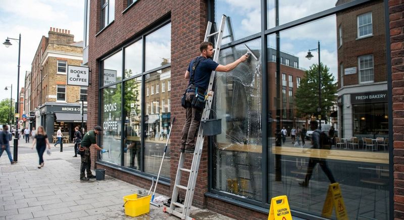 Shopping Mall Window Cleaning in Denver, CO