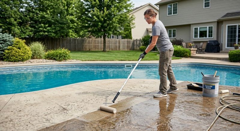 Concrete Deck Sealing in Redmond, WA