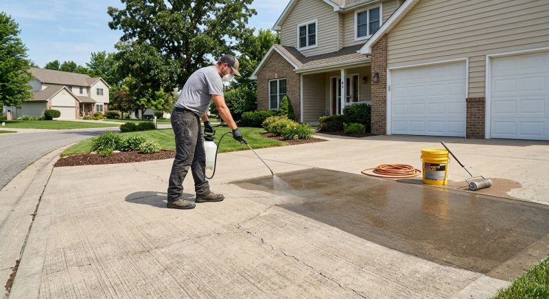 Concrete Driveway Sealing in Tacoma, WA