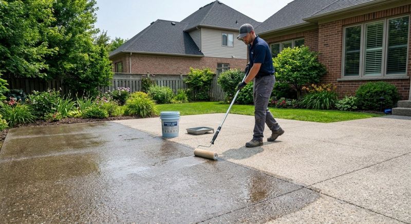 Concrete Patio Sealing in Kitsap County, WA