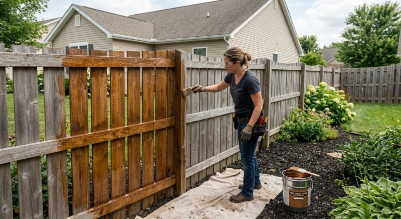 Fence Sealing in Kitsap County, WA
