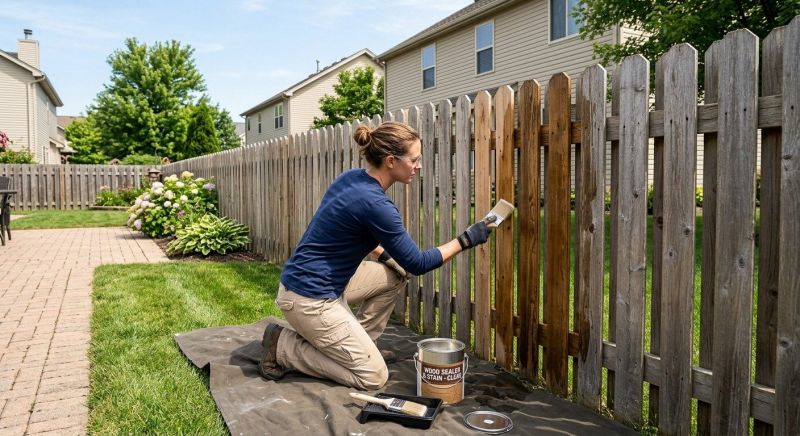 Fence Sealing in Redmond, WA