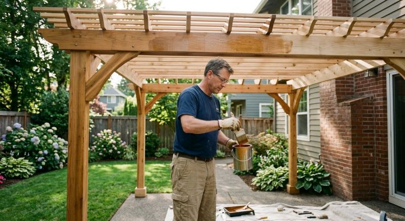 Gazebo Sealing in Seattle, WA