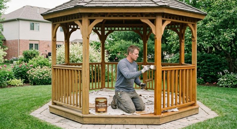 Gazebo Sealing in Redmond, WA