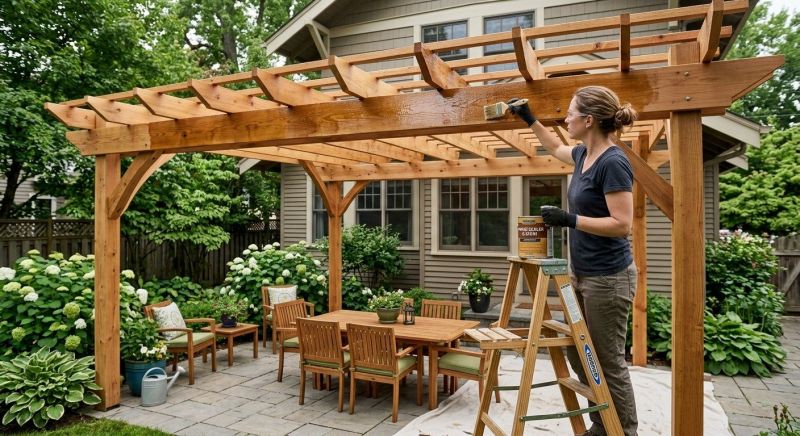 Gazebo Sealing in Redmond, WA