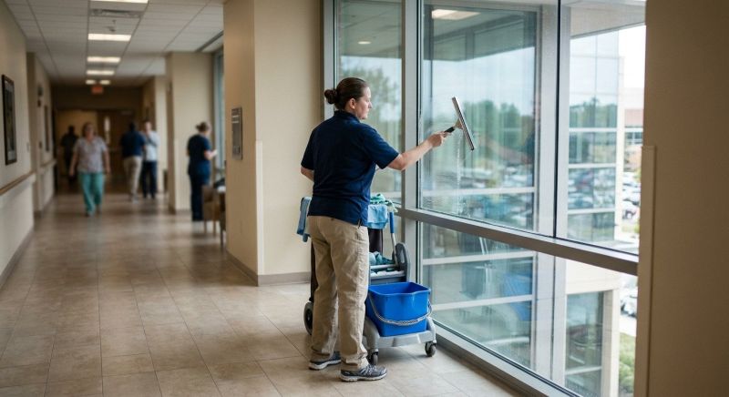 Hospital Window Washing in Denver, CO