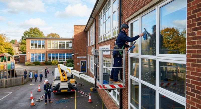 School Window Cleaning in Baltimore, MD