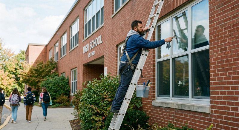 School Window Cleaning in Lexington, KY