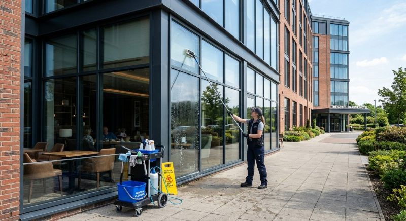 Shopping Mall Window Cleaning in Denver, CO