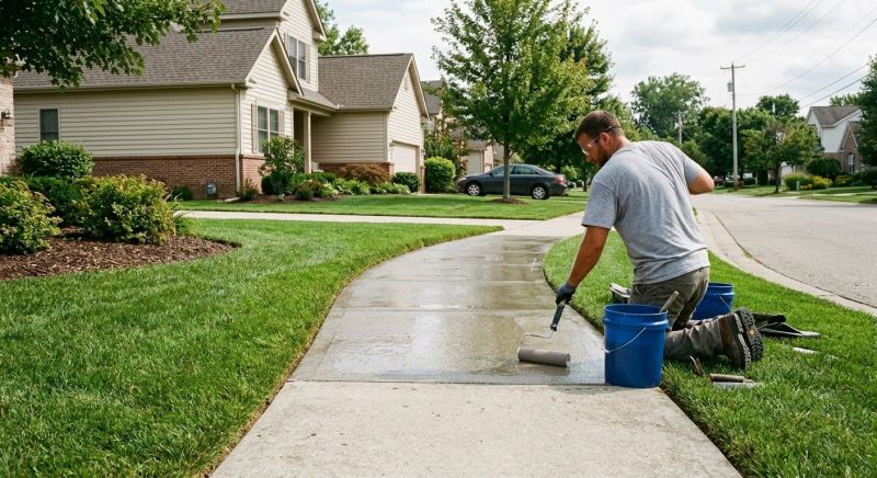 Stamped Concrete Sealing in Gig Harbor, WA