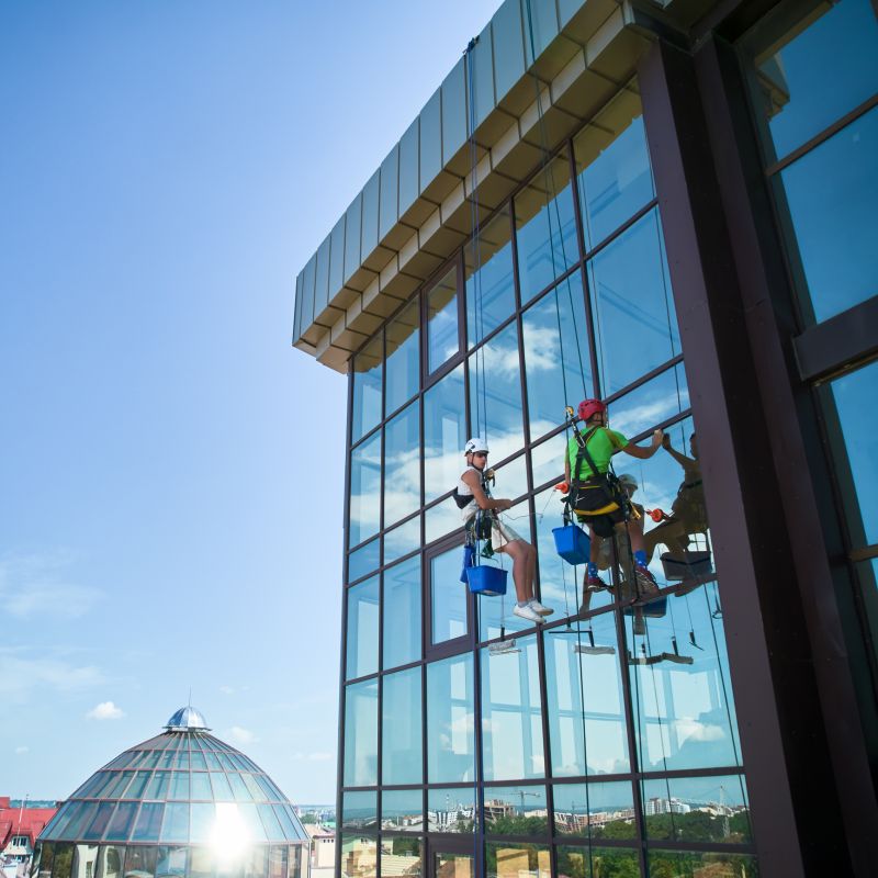 High-Rise Window Cleaning Teams