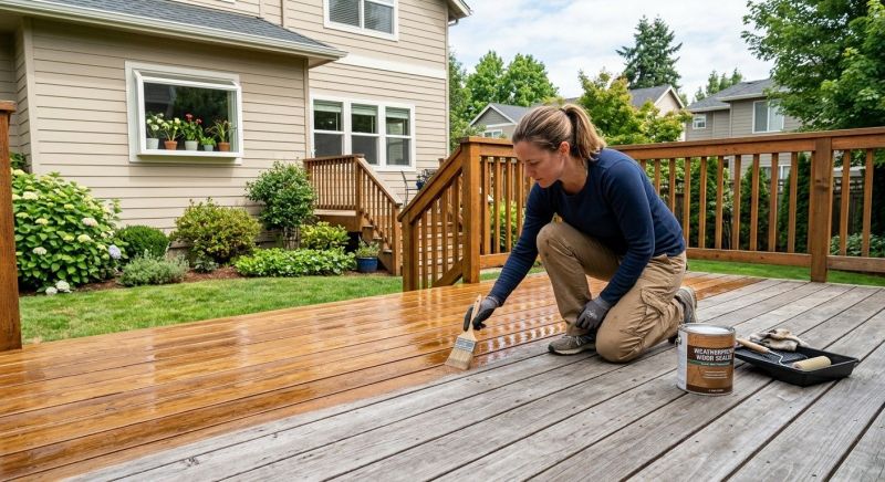 Wood Waterproofing in Gig Harbor, WA